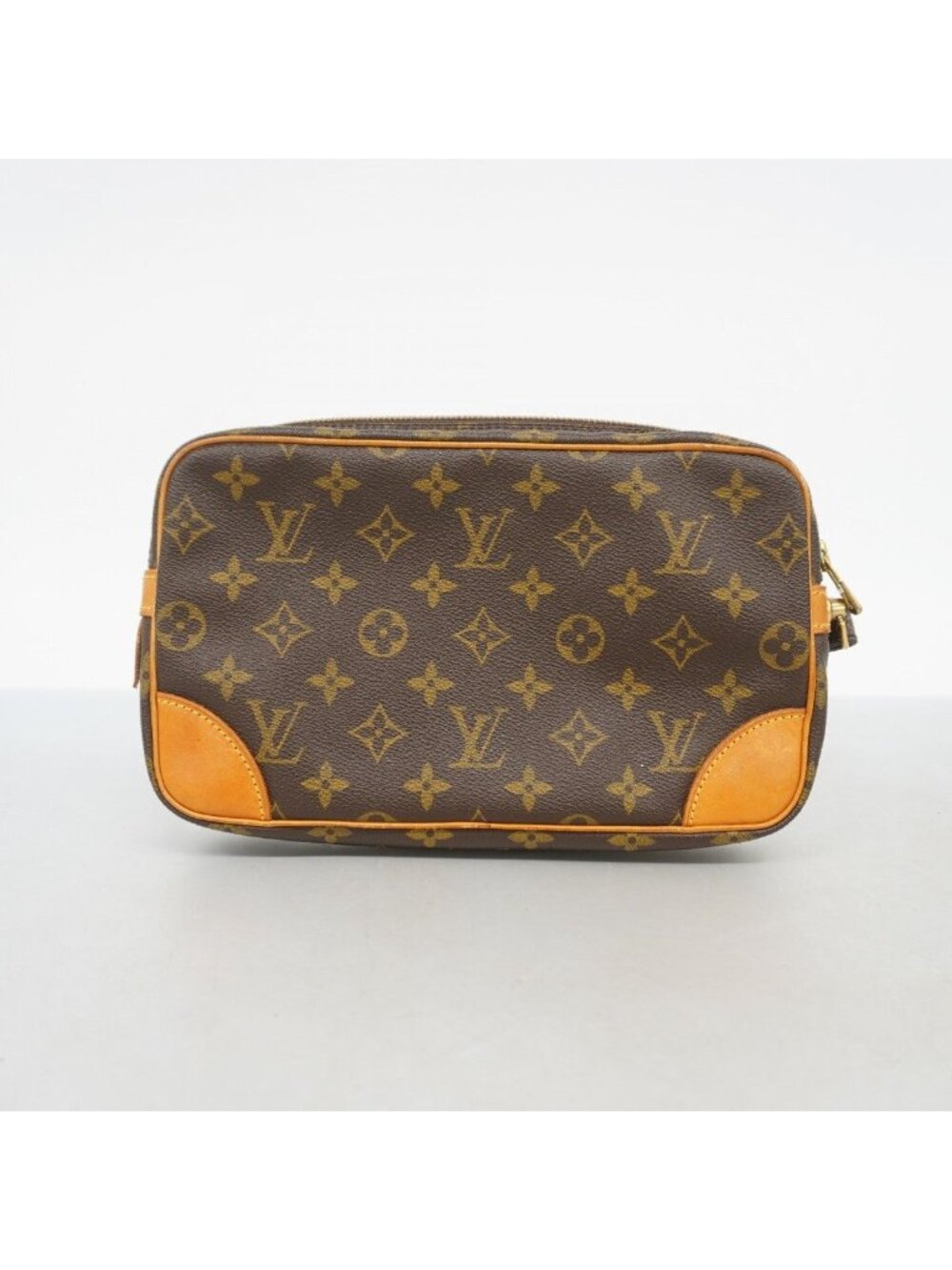Louis Vuitton Clutch Monogram Marly Dragonne GM Brown - Picture 9 of 9